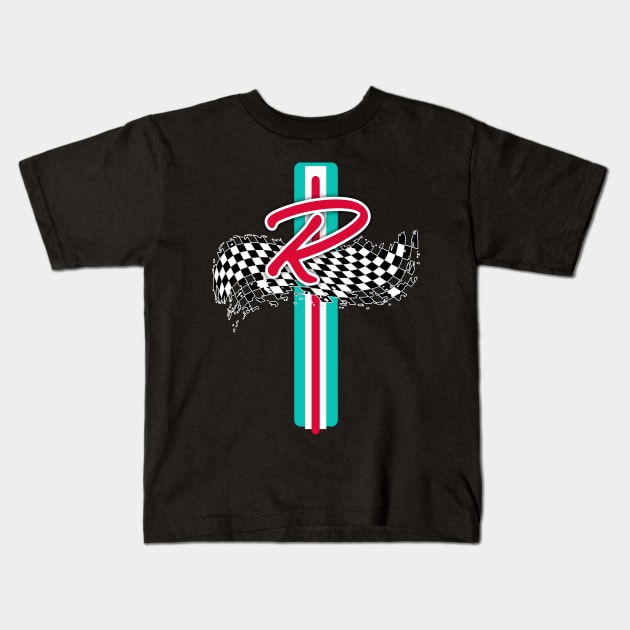 Racer Colors Kids T-Shirt by Markyartshop